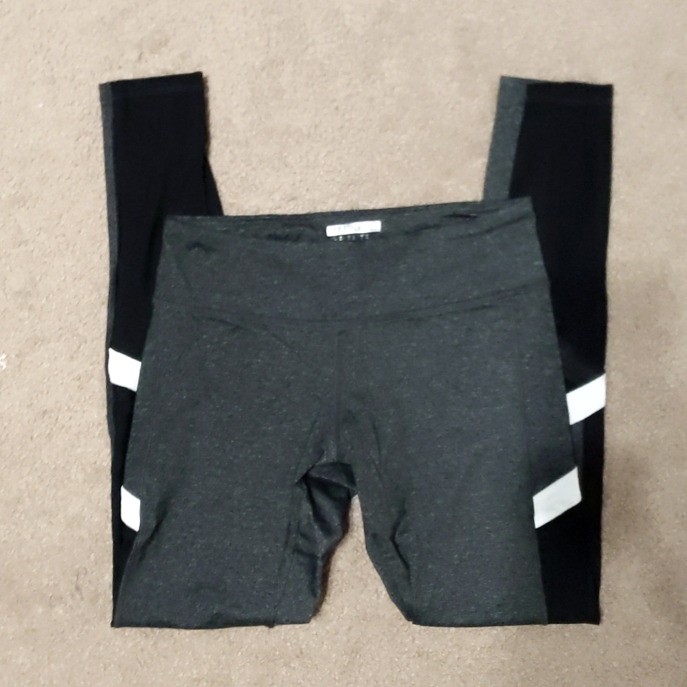 Forever 21 Mesh Paneled Athletic Leggings